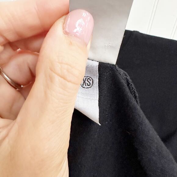 perfectwhitetee Gloria Black T-Shirt Soft Cotton Crewneck Relaxed Fit XS - Picture 7 of 8